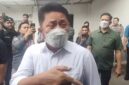 Gubernur Sumatera Selatan, Herman Deru saat diwawancarai, Kamis (7/5/2026). Foto: Tia