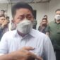 Gubernur Sumatera Selatan, Herman Deru saat diwawancarai, Kamis (7/5/2026). Foto: Tia