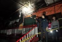  kios yang terbakar di pasar 16 ilir