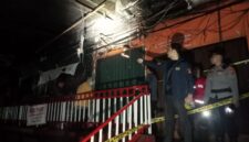  kios yang terbakar di pasar 16 ilir