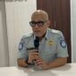 Kepala Bagian Administrasi Jasa Raharja Kanwil Sumsel, Sugeng Prastowo saat konferensi pers di RS Bhayangkara Moh. Hasan Palembang, Jum’at (8/5/2026). Foto: Tia