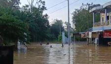 Banjir rendam puluhan ribu rumah di Muratara. Foto: BPBD Muratara.
