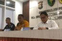 Karumkit RS Bhayangkara Moh Hasan Polda Sumsel Kombes Pol Budi Santoso dalam konferensi pers di RS Bhayangkara Moh Hasan Palembang, Jumat (8/5/2026).