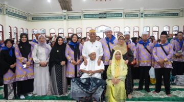 pelepasan walikota bersama 208 cjh kota pagar alam