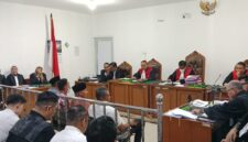 Saat para saksi dihadirkan di sidang Tipikor Palembang Senin (11/5/2026)
