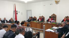 Saat para saksi dihadirkan di sidang Tipikor Palembang Senin (11/5/2026)