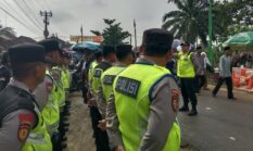 Pastikan Keamanan Pengajian Akbar KH Anwar Zahid, Polsek BMT Polres OKU Timur Siagakan 80 Personel Gabungan