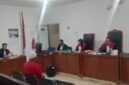 Saat JPU membacakan Tuntutan terdakwa Romli di sidang PN Tipikor Palembang, Senin (11/5/2026)