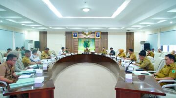 Pemkab Muba Kaji Pelepasan HGU PT Hindoli, Penanganan illegal drilling dan rehabilitasi lingkungan Jadi Perhatian Utama.