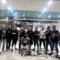 Foto :  pelaku usai menjalani perawatan di Rumah sakit