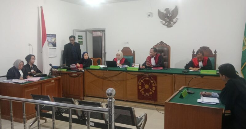 Suasana persidangan di PN Palembang Selasa (12/5/2026)