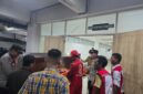 Korban saat dibawa ke RS Bhayangkara Palembang untuk dilakukan autopsi.