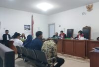 Saat para Saksi dihadirkan di PN Tipikor Palembang, Senin (18/5/2026)