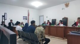 Saat para Saksi dihadirkan di PN Tipikor Palembang, Senin (18/5/2026)