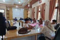 fhoto : proses seleksi ycc apeksi di dinas pemuda dan olahraga kota pagar alam