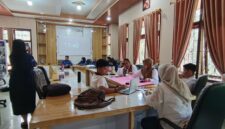 fhoto : proses seleksi ycc apeksi di dinas pemuda dan olahraga kota pagar alam