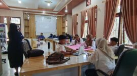 fhoto : proses seleksi ycc apeksi di dinas pemuda dan olahraga kota pagar alam