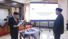 fhoto : proses pelantikan dan pengambilan sumpah kadinkes kota pagar alam yang baru
