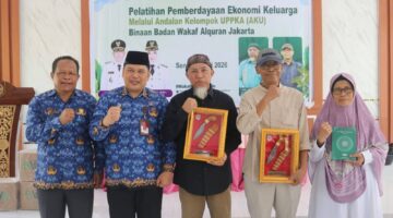 fhoto : pelatihanp pemberdyaan ekonomo keluarga melui uppks-aku
