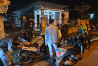 fhoto : satlantas polres pagar alam amankan aksi balap liar yang resahkan warga