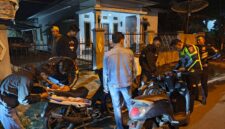 fhoto : satlantas polres pagar alam amankan aksi balap liar yang resahkan warga