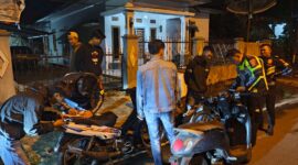fhoto : satlantas polres pagar alam amankan aksi balap liar yang resahkan warga