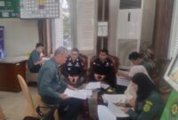 Saat Tim Pidsus Kejari Palembang Melimpahkan Berkas Tersangka Ke PN Tipikor Palembang, Selasa (19/5/2026)