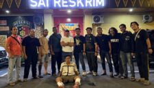 Foto tersangka usai diamankan