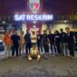 Foto tersangka usai diamankan