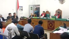 Saat saksi dihadirkan di persidangan yang digelar di PN Tipikor Palembang, Selasa (19/5/2026)
