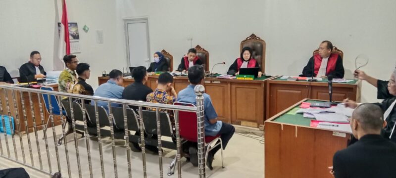 Saat para saksi dihadirkan di sidang PN Tipikor Palembang, Rabu (20/5/2026)