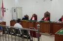 Saat JPU bacakan tuntutan Terdakwa Eddy Hermanto sidang di PN Tipikor Palembang , Rabu (20/5/2026)