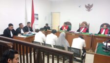Saat para Terdakwa dihadirkan disidang PN Tipikor Palembang, Rabu (20/5/2026)