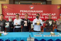 Pemusnahan barang bukti hasil operasi Mei 2026.