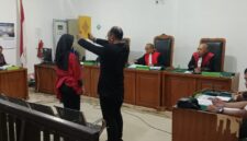 Saat saksi dihadirkan di sidang PN Palembang, Rabu (20/5/2026)