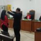 Saat saksi dihadirkan di sidang PN Palembang, Rabu (20/5/2026)