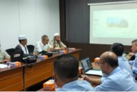 Caption : Majelis Ulama Indonesia (MUI) Kabupaten Muara Enim memperkuat sinergi dengan PT Tanjung Enim Lestari (TEL) melalui audiensi dan silaturahmi yang digelar di ruang pertemuan PT TEL, Selasa (19/5/2026).