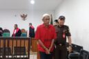 Saat JPU bacakan tuntutan pidana terhadap Terdakwa Zainal Abidin di sidang di PN Palembang, Kamis (21/5/2026)