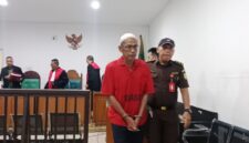 Saat JPU bacakan tuntutan pidana terhadap Terdakwa Zainal Abidin di sidang di PN Palembang, Kamis (21/5/2026)