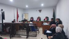 Saat para Terdakwa dua Terdakwa dihadadirkan disidang PN Tipikor Palembang,Kamis (21/5/2026)