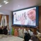 fhoto : yasin dan doa bersama di rumah dinas walikota pagar alam untuk jamaah haji