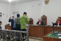 Saat para saksi dihadirkan di PN Tipikor Palembang, Jumad (22/5/2026)