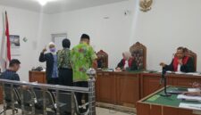 Saat para saksi dihadirkan di PN Tipikor Palembang, Jumad (22/5/2026)