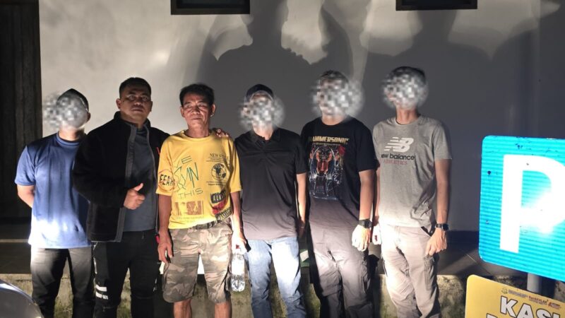 Saat tim Tabur  kejati Sumsel berhasil amankan DPO Kasus Asusila