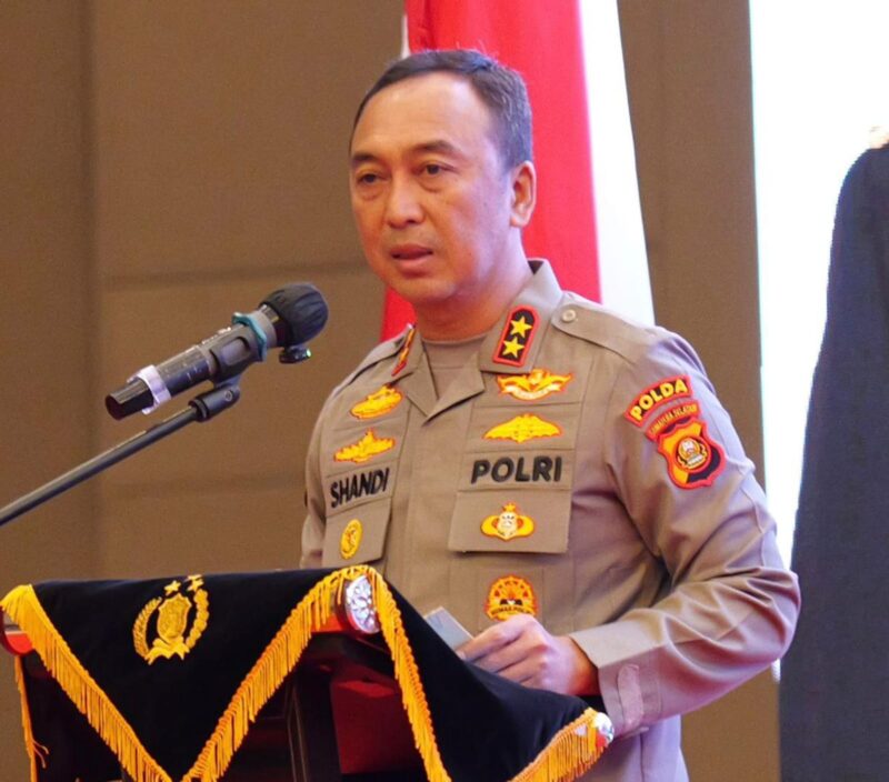 Kapolda Sumsel Irjen Pol. Dr. Sandi Nugroho.