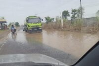 Kondisi Kondisi Jalan Lingkar Selatan Jakabaring, Kabupaten Banyuasin