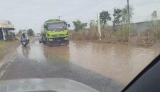 Kondisi Kondisi Jalan Lingkar Selatan Jakabaring, Kabupaten Banyuasin