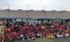 Budi Sudarsono Latih Ratusan Anak Palembang, Bumara Siapkan Lapangan Standar FIFA