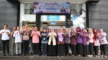 fhoto : kunjungan tim verifikasi dan pendampingan kemenkes ke upt rsd besemah kota pagar alam