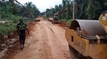 Warga Sungai Keruh Apresiasi Respon Cepat Bupati HM Toha Tohet, Jalan Keramat Jaya Kembali Normal